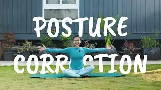 10 Minute Posture Correction Yoga | Fix Rounded Shoulders and Improve Posture 