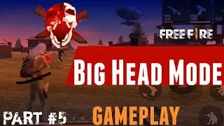 Big head mode gameplay part 5😂🤣#trending #youtube #gaming #freefire