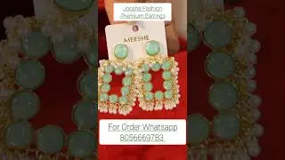 #earrings #uniqueearrings #trendingearrings #pearls #stoneearrings #viral #earringscollection
