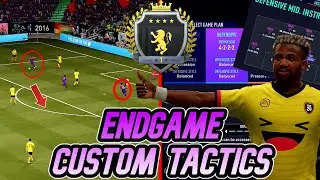 FUN + *ENDGAME* META CUSTOM TACTICS! 4222 BEST FORMATION GUIDE - FIFA 21 ULTIMATE TEAM
