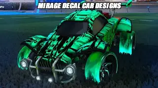 Дизайн наклеек для автомобилей Mirage - Дизайн автомобилей Rocket League