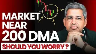 Should You Worry as Stock Market is Near Crucial Support (200 DMA)? | Weekend Investing | Alok Jain