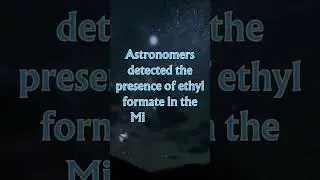 The Milky Way smells like rum and tastes like raspberries!