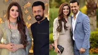 Atif Aslam with his wife viral pictures 🙀