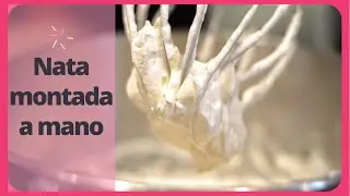 Como Montar NATA a Mano 🤔 Truco de cocina.