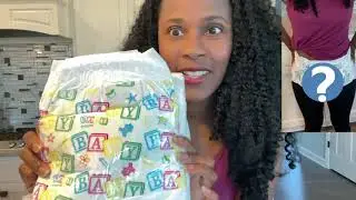 BULKY & PLASTIC BACKED ADULT DIAPER -Bambino (Classico) DIAPER Review & TRYON