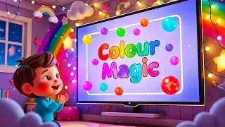 Rangon Ka Jadoo 🌈 | Learn Colours for Kids | ABC Fun Train 