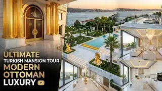 Tour the Ultimate Turkish Luxury Mansion | Elite Istanbul Lifestyle & Ottoman Elegance Revealed