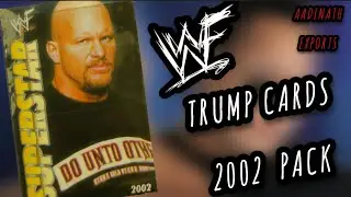 WWF Trump Cards 2002 Pack (AE)