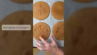 Техника раскатки теста на Медовик + Сборка торта от Ольги Бауэр #медовыйторт