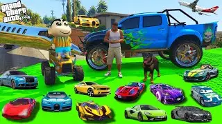 Franklin Gifting NEW RC TOY CARS To Shinchan in GTA 5