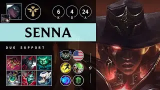 Senna Support vs Soraka - NA Challenger Patch 14.18