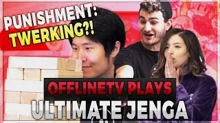 ULTIMATE JENGA - PUNISHMENT: TWERKING ft. POKIMANE, DISGUISEDTOAST, FEDMYSTER, & SCARRA