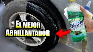 Como Hacer EL MEJOR ABRILLANTADOR DE LLANTAS Casero / FORMULA F&aacute;cil (ARMORALL)