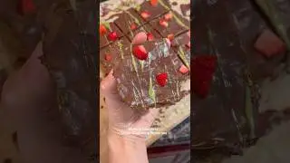 Healthier Dubai Chocolate Brownies