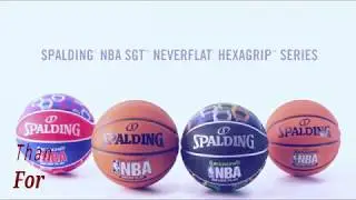 Best Outdoor Basketball - Spalding NBA SGT Neverflat Hexagrip Basketball