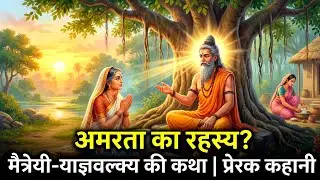HOW TO BECOME IMMORTAL? MAITREYI AND YAGYAVALKYA'S QUEST FOR IMMORTALITY | INSPIRING STORY