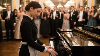 Waitress Steps to the Piano &mdash; What Follows Amazes the Elite Away...