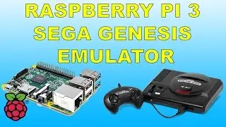 Raspberry Pi 3 Running SEGA Genesis Mega Drive Emulator Retropie Emulation Station