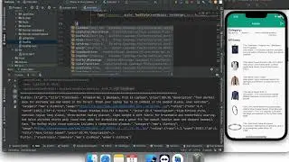 6 ) Display Product By Click Category in same screen #viralvideo#flutterdev#api Product Category api