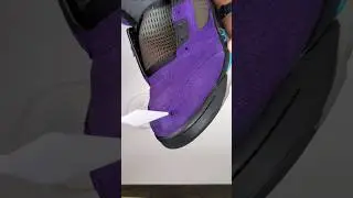 How to fix cuts and holes in suede or nubuck by Footprinse #sneakerreseller #sneakerrestorations