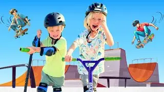 Лучшие моменты спортивных приключений Скай и Финна