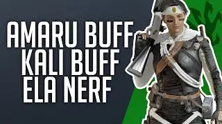 Amaru Buff + Kali Buff + Ela Nerf + More! (Patch Notes)