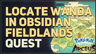 Locate Wanda in Obsidian Fieldlands Pokemon Legends Arceus