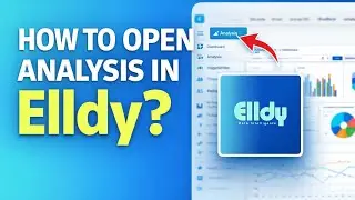 How to Open Data Analysis in Elldy BI | Step-by-Step Beginner Guide