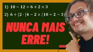 ❌ COMO RESOLVER EXPRESSÕES NUMÉRICAS COM AS 4 OPERAÇÕES | FÁCIL e RÁPIDO 🔥