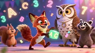 Learning Time with Baby Fox | Fun Kids Song | Sing Along & Learn