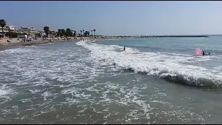 Sonidos Xilxes Playas Costas Paseo Marítimo Mar Mediterraneo Chilches Castellon Arenas Piedras Aguas