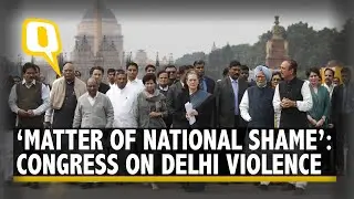 Sonia Gandhi-Led Congress Delegation Meets President Kovind on Delhi Violence | The Quint