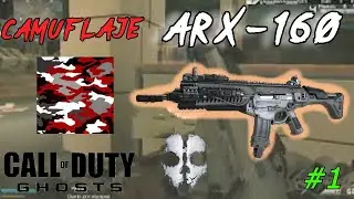 CAMUFLAJE ROJO ARX-160 || COD GHOSTS