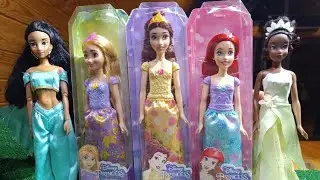 ASMR | Unboxing Mattel Disney Princess Spin & Reveal Surprise Dolls! Satisfying video | Review Toys