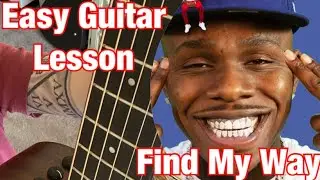DaBaby - Find My Way | Guitar Lesson