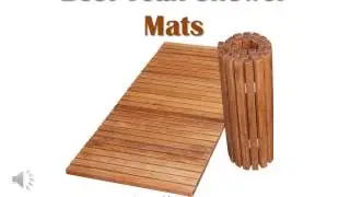 Teak Shower Mat