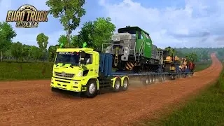 ETS2-Truck hino -realistic driving euro truck simulator 2 gameplay