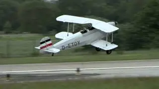 Near crash B&uuml;cker Bu131 at Wittmundhaven