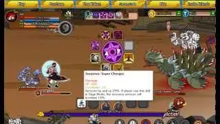 Ninja Saga - Ninja Tutor ALL rewards [Hard mode]