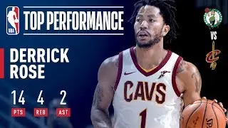 Derrick Rose Impresses In First Game With Cleveland Cavaliers