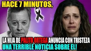 Hace 7 minutos, la hija de Palito Ortega anuncia con tristeza una terrible noticia sobre &eacute;l!