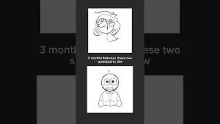 3 months of difference&hellip; #neverendingartsylechanges
