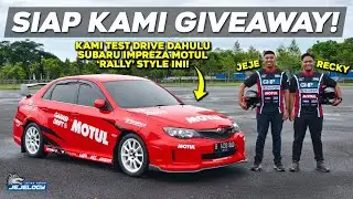 SAATNYA UJI COBA MOBIL GIVEAWAY HASIL MODIFIKASI @GarasiDrift  X @jejelogy  | KEBUT HADIAH MOTUL