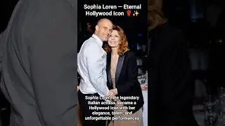 Sophia Loren &mdash; Eternal Hollywood Icon 🌹✨ #SophiaLoren #hollywood #hollywoodlegends