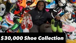 KayGLive Shows Off HIS INSANE $30,000 Sneaker Collection!