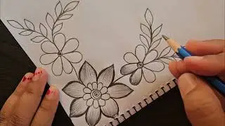 Border design for project || front page border design project work #art #artandcraft #drawing