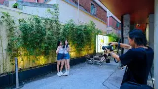 Anfu Road, The street with the most fashionable girls in Shanghai【4K】