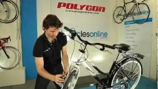 How to install front dynamo light to bicycle