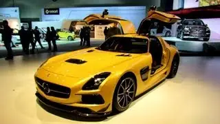 2013 Mercedes-Benz SLS63 AMG Black Series at 2012 Los Angeles Auto Show